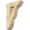 Ekena Millwork Funston Slat Rough Sawn Bracket w/ Offset Brace, Douglas Fir, 8"W x 24"D x 36"H BKT0806X24X36FST06RDF - alternate 1
